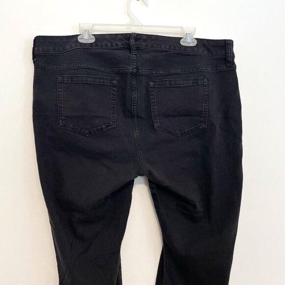 TORRID Plus Size Slim Boot Jean Vintage Stretch Black Mid Rise Bootcut Jeans 18 - Picture 15 of 16